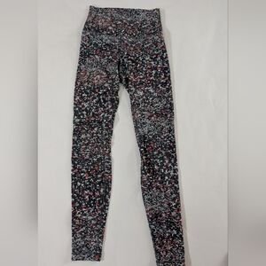 Lululemon Align Leggings, 4, Multicolored Black White Red